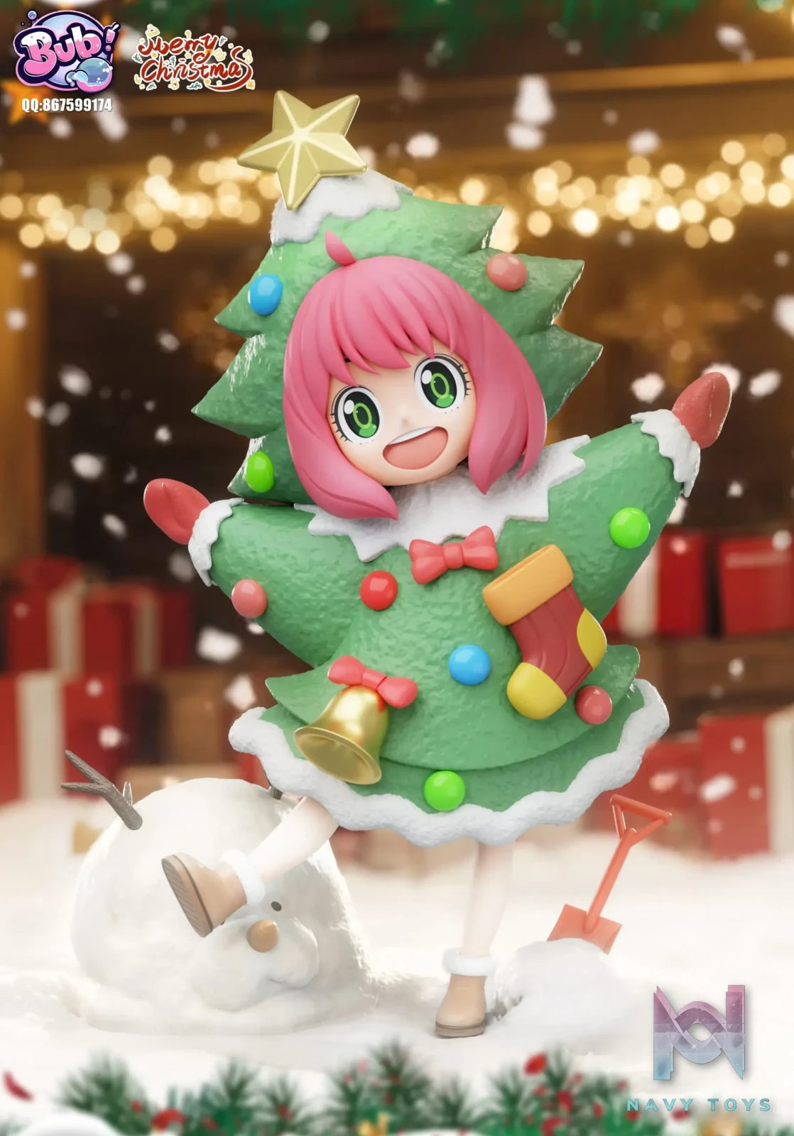 BubbleX Studio – Spy x Family Christmas Tree Anya Forger