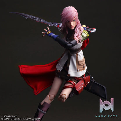 SQUARE ENIX – Final Fantasy XIII PLAY ARTS SHIN Lightning (Licensed)