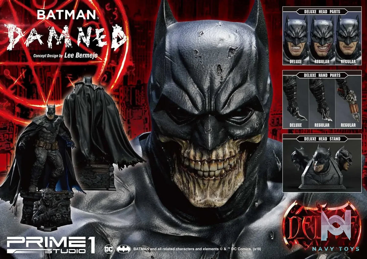 Prime 1 Studio – Museum Masterline Batman (Comics) Batman Damned (Concept Design by Lee Bermejo) MMDC-39 MMDC-39DX MMDC-39DXS (Licensed)