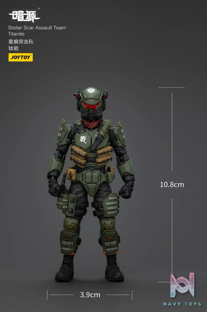 JOYTOY – Stellar Scar Assault Team Gravelgold & Darksilicon & Titanite & Firesulfur & Ghostmanganese JT01871 JT01888 JT01895 JT01901 JT01918 (Licensed)