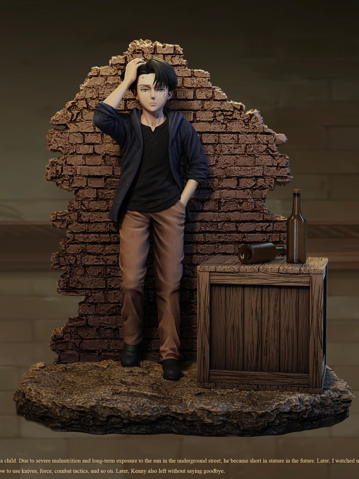 Levi Ackerman - Attack On Titan - Freedom Studio resin statue freedom studio anime figure