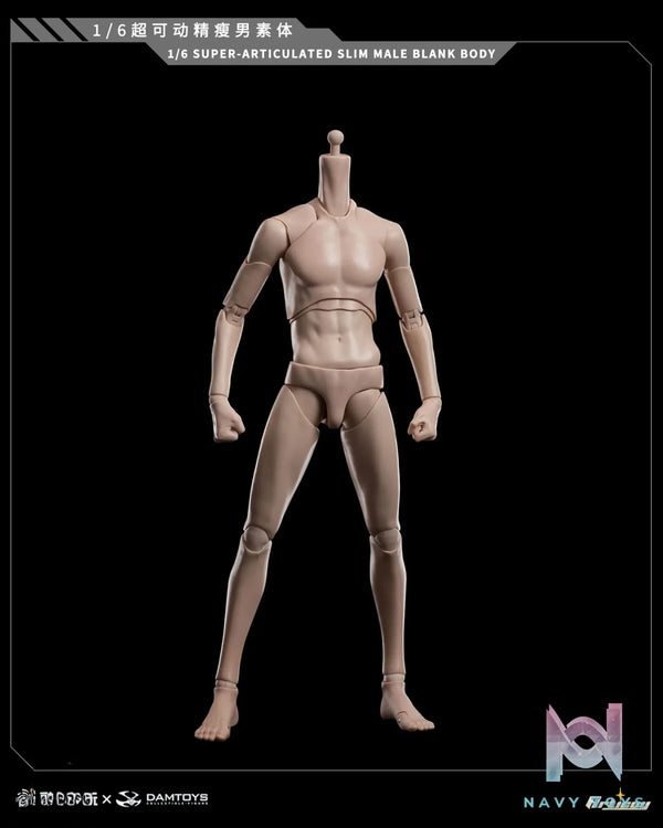 FUSION FANTASY X DAMTOYS – 1/6 Male Body Wide Shoulder FSJB-01A FSJB-01B (Licensed)