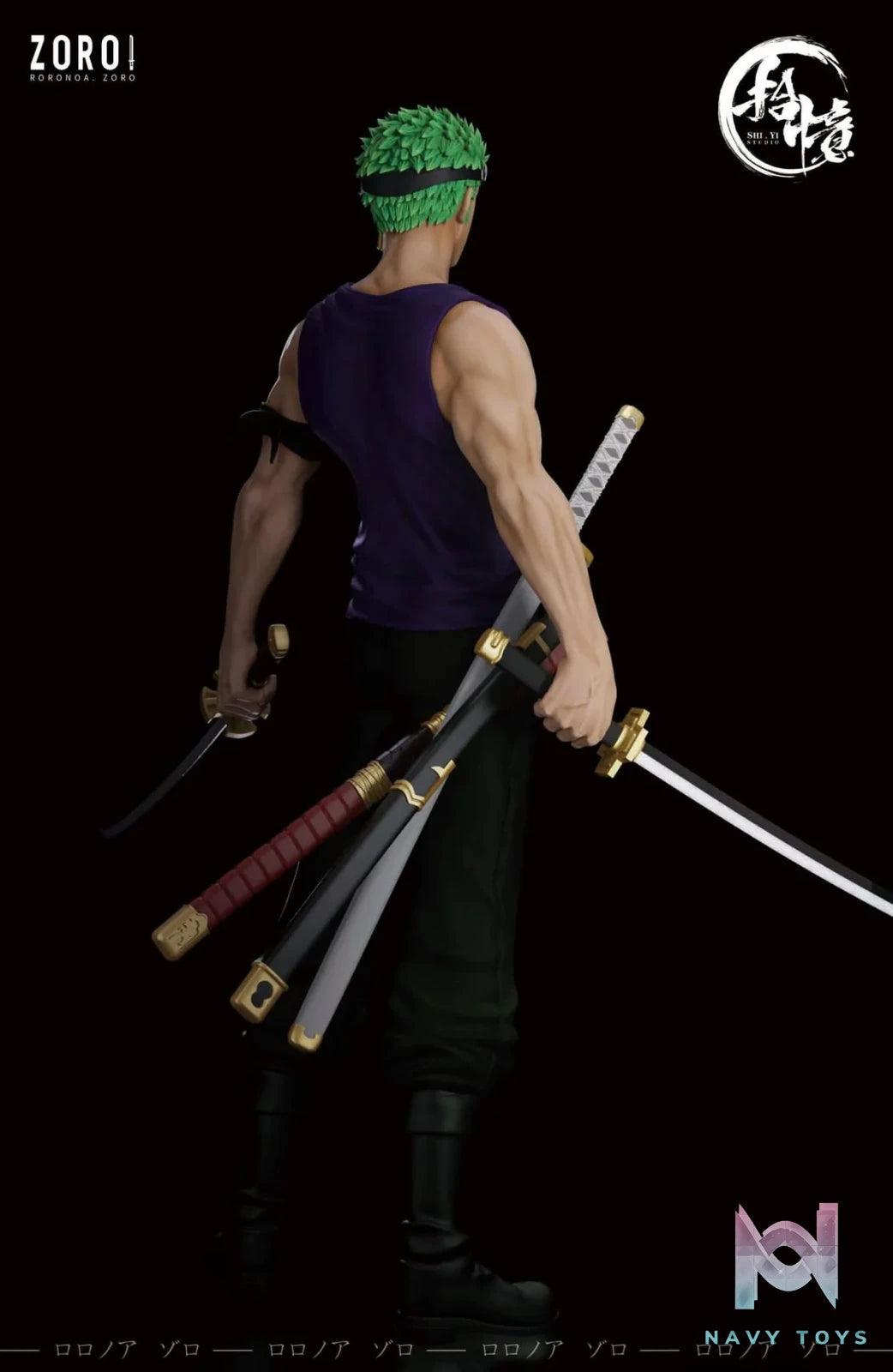 Zoro & Robin resin statue Shi Yi Studio anime figure