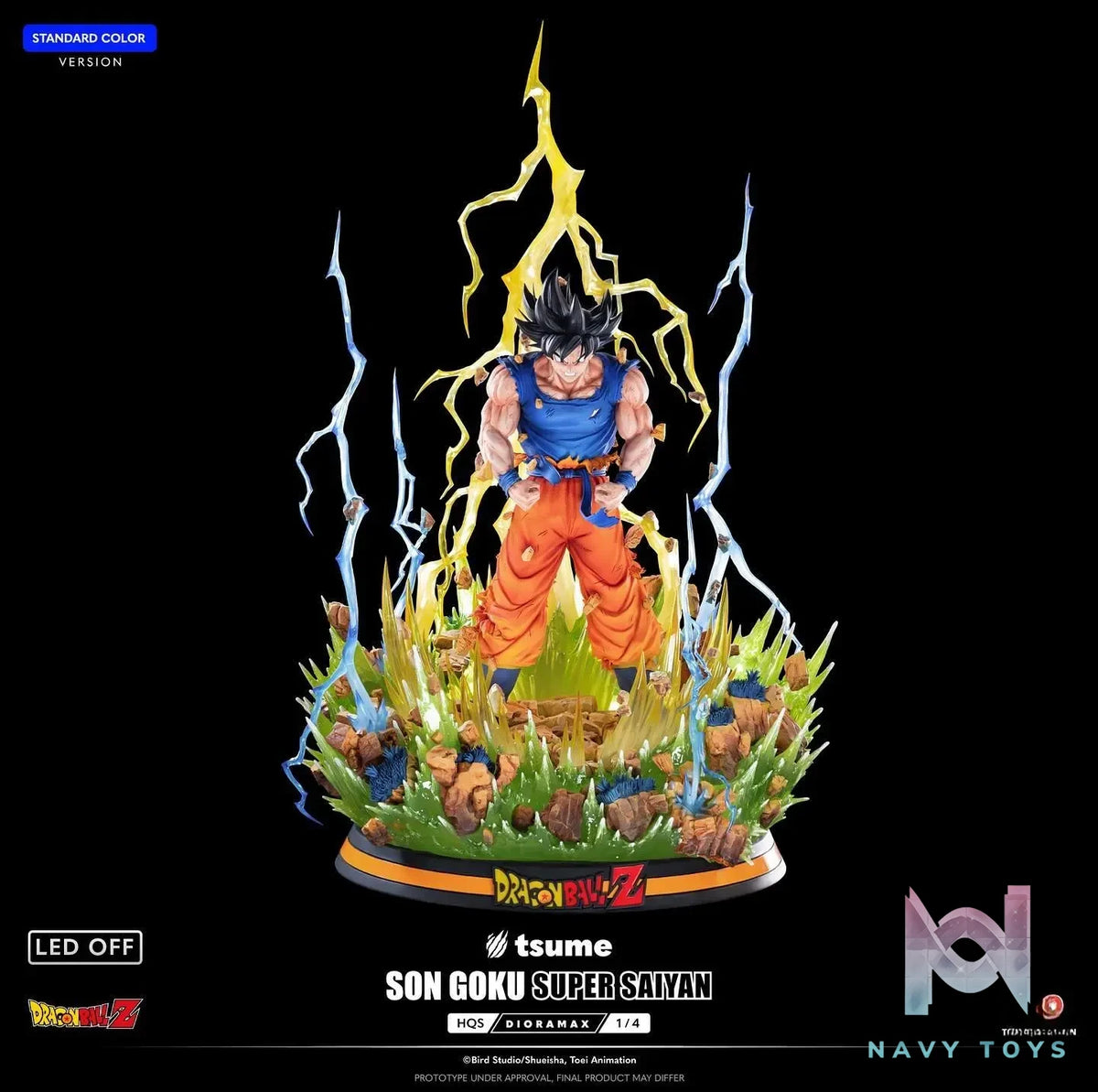 Tsume Studio – Dragon ball Son Goku Super Saiyan HQS Dioramax (Licensed)