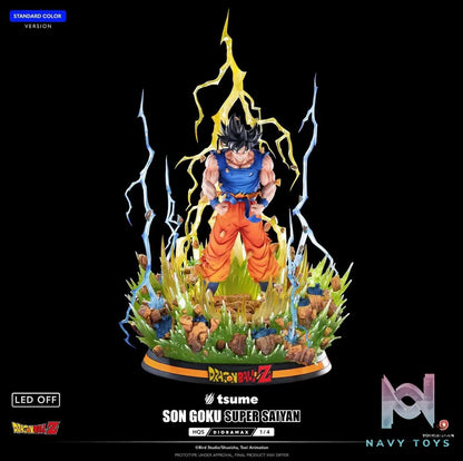 Tsume Studio – Dragon ball Son Goku Super Saiyan HQS Dioramax (Licensed)