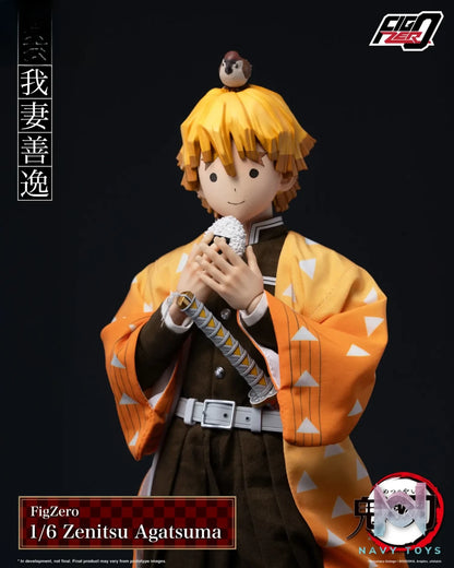 Threezero – Demon Slayer: Kimetsu no Yaiba FigZero 1/6 Zenitsu Agatsuma 3Z06690W0 (Licensed)