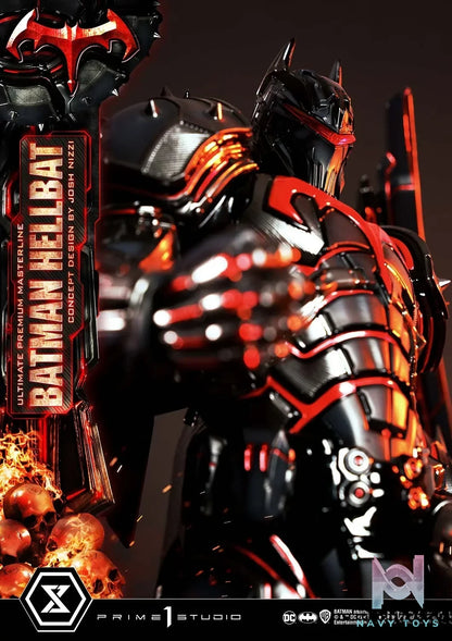 Prime 1 Studio – Ultimate Premium Masterline Batman (Comics) Batman Hellbat Concept Design by Josh Nizzi UPMDC-06 UPMDC-06DX UPMDC-06DXS (Licensed)