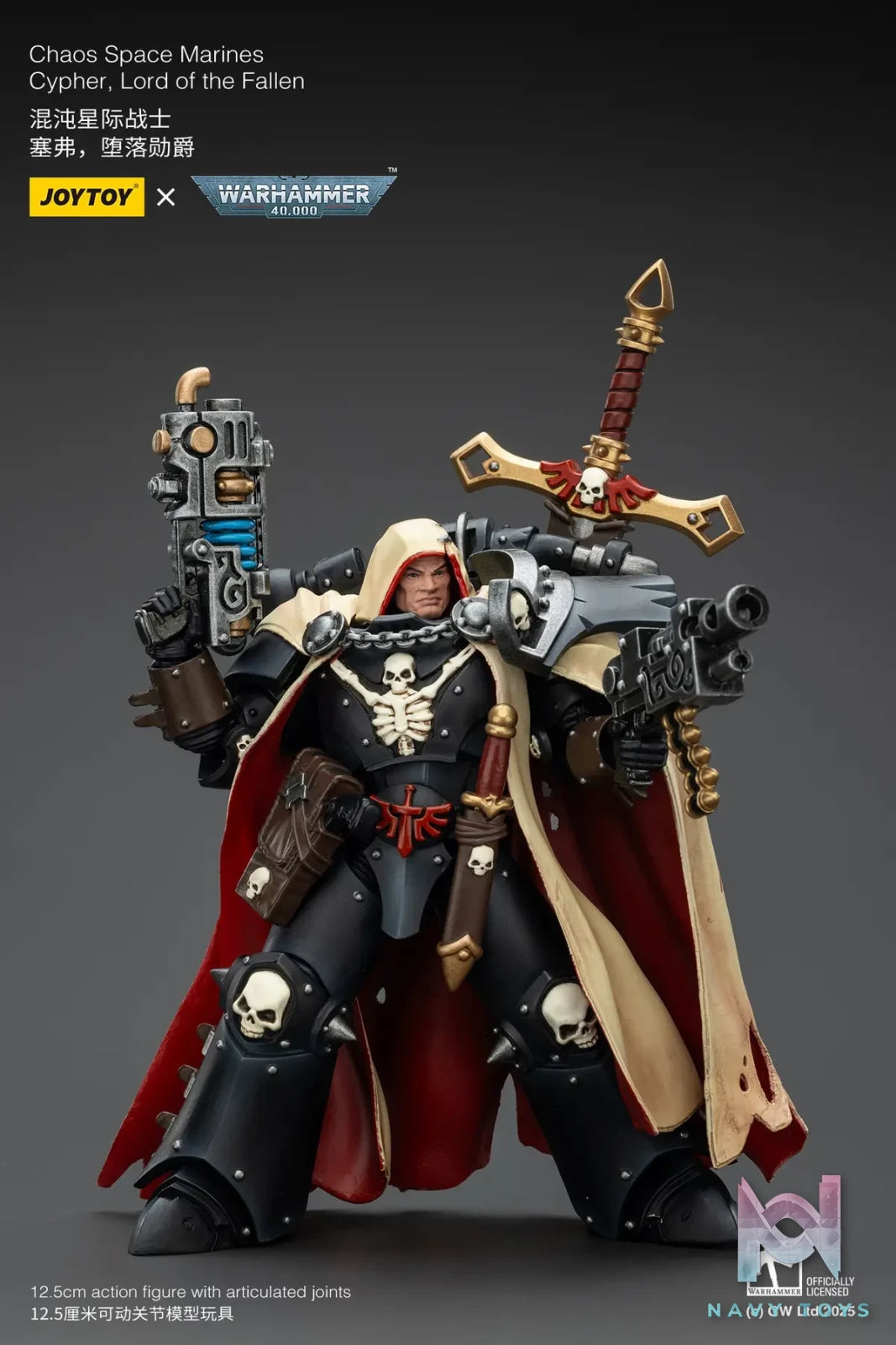JOYTOY – Chaos Space Marines Cypher, Lord of the Fallen JT01826 (Licensed)
