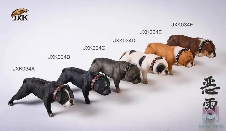 JXK – 1/6 Bully Dog JXK034B JXK034C JXK034D (Licensed)