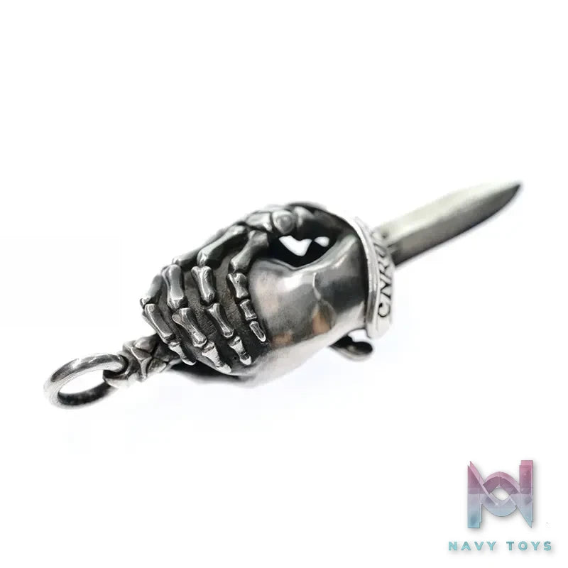 Raven Studio (silver jewelry) – 5th Anniversary Edition Dark “Awakening” Dagger Pendant Original