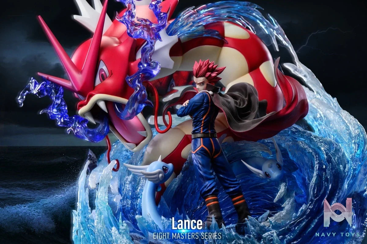 Private DU Studio - Lance & Gyarados - Pokemon resin statue Private DU Studio anime figure