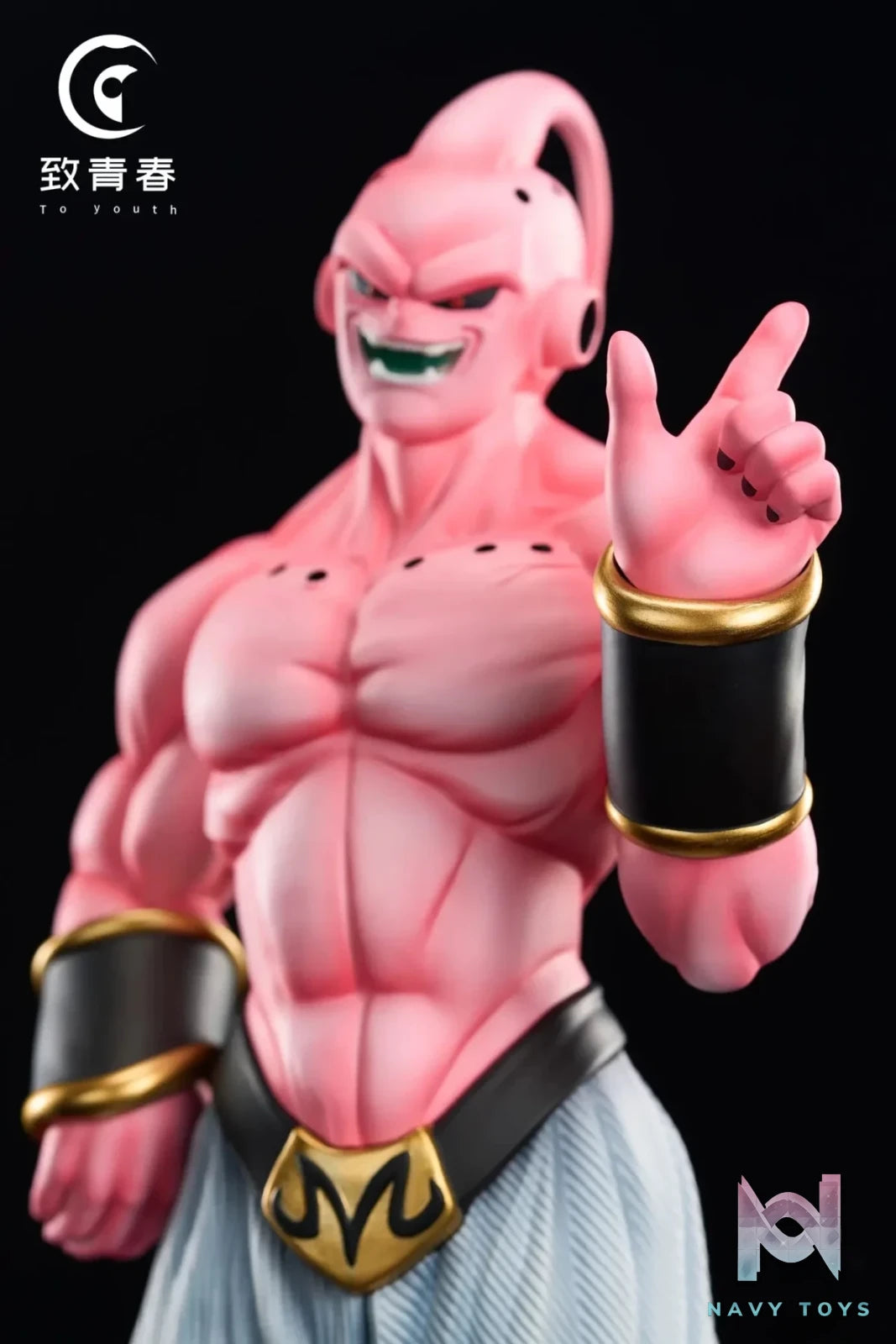 To youth Studio - Dragon Ball Majin Buu resin statue Navy Toys anime figure
