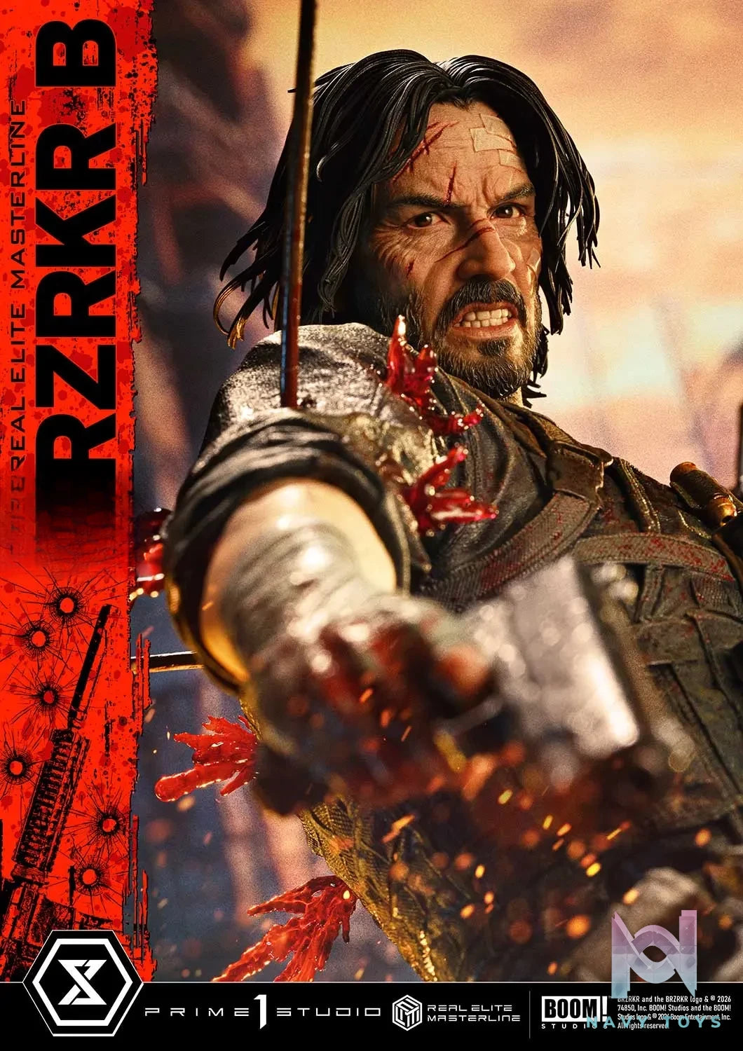Prime 1 Studio – BRZRKR B 1/4 Statue REMBZK-01 REMBZK-01DX REMBZK-01DXS (Licensed)