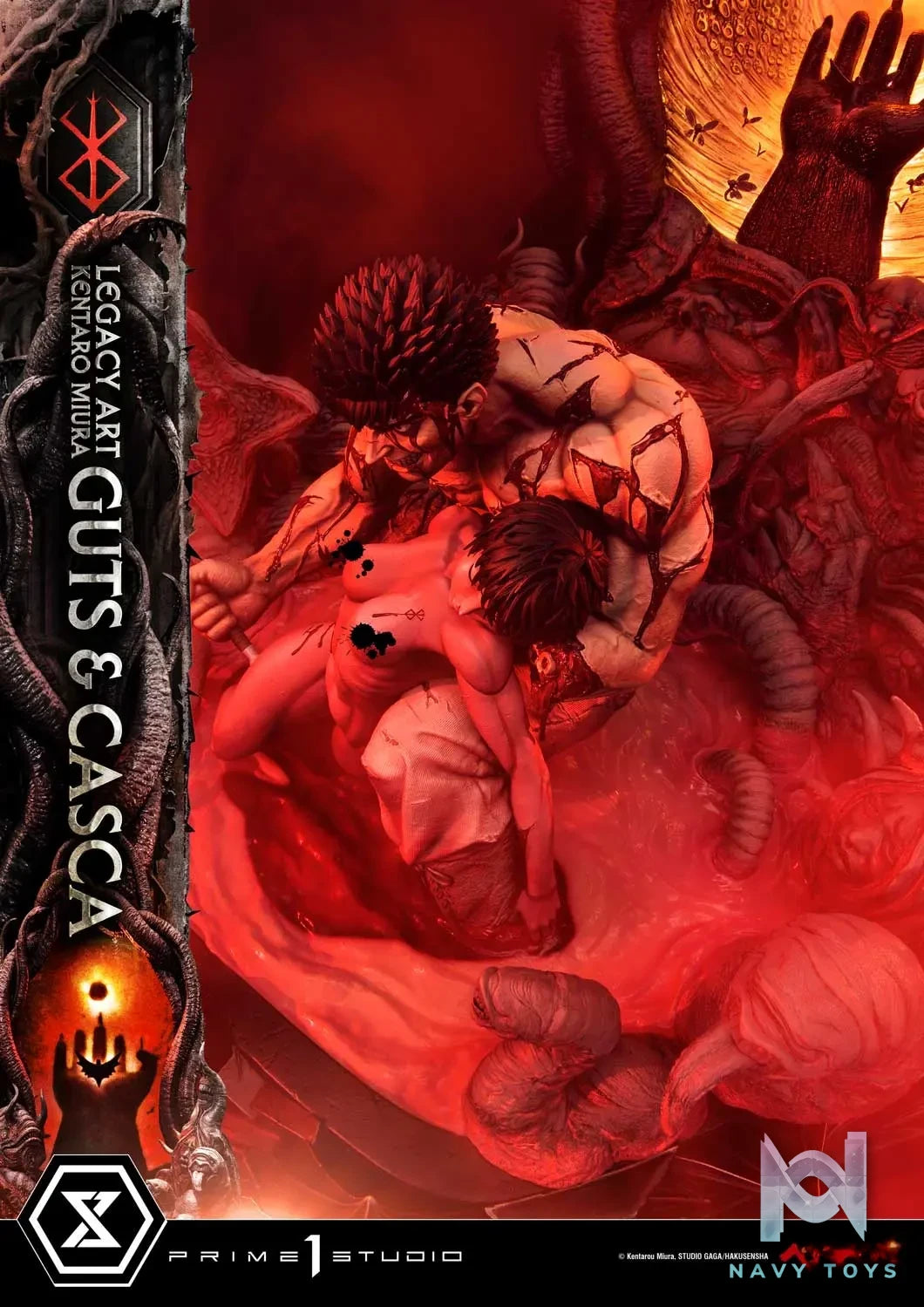 Prime 1 Studio – Legacy Art “Kentaro Miura” Berserk Guts & Casca LABR-03 LABR-03S