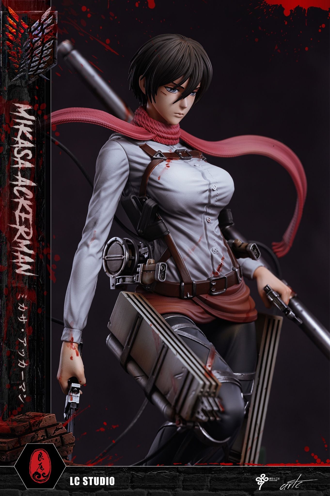 Mikasa Ackerman - Attack on Titan - LC Studio resin statue lc Studio anime figure