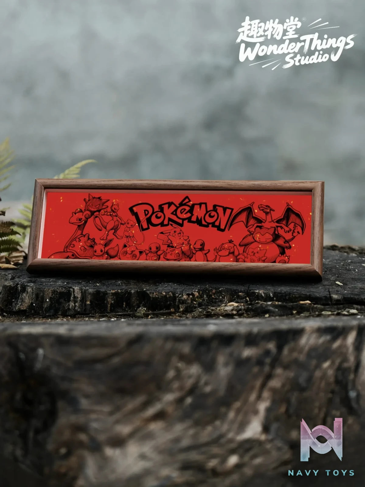 Wonder Things Studio – Pokémon Chinese Style Decorative Painting