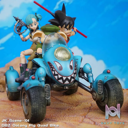 JacksDo Studio – Dragon BallOolong Four-wheeled Motorcycle