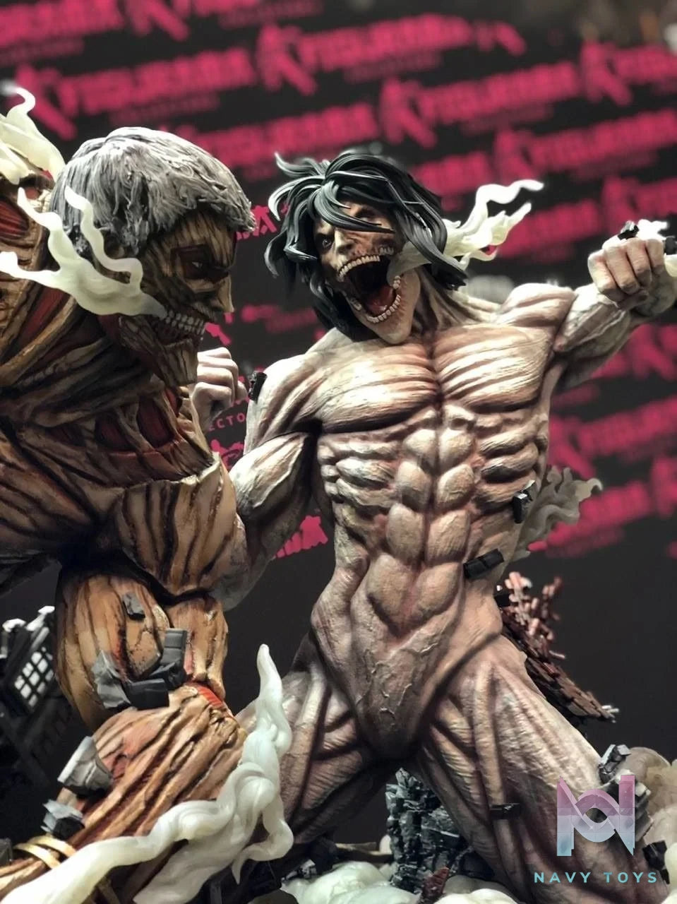 Reiner & Eren - Attack on Titan - Figurama Collectors resin statue Figurama Collectors Studio anime figure