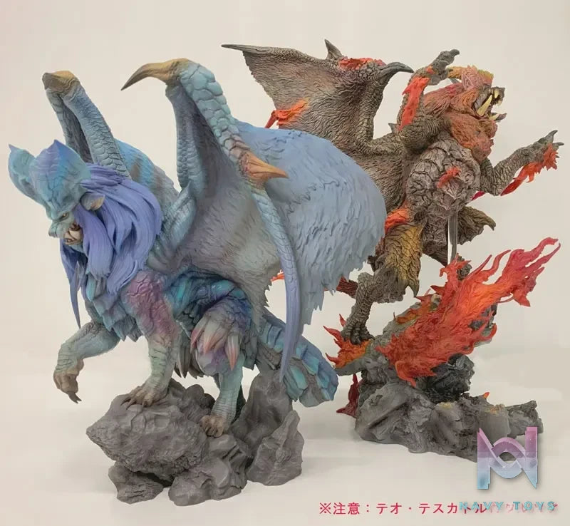 CAPCOM Studio – Capcom Figure Builder Creator’s Model Monster Hunter Flame Queen Dragon Lunastra Complete Figure (Licensed)
