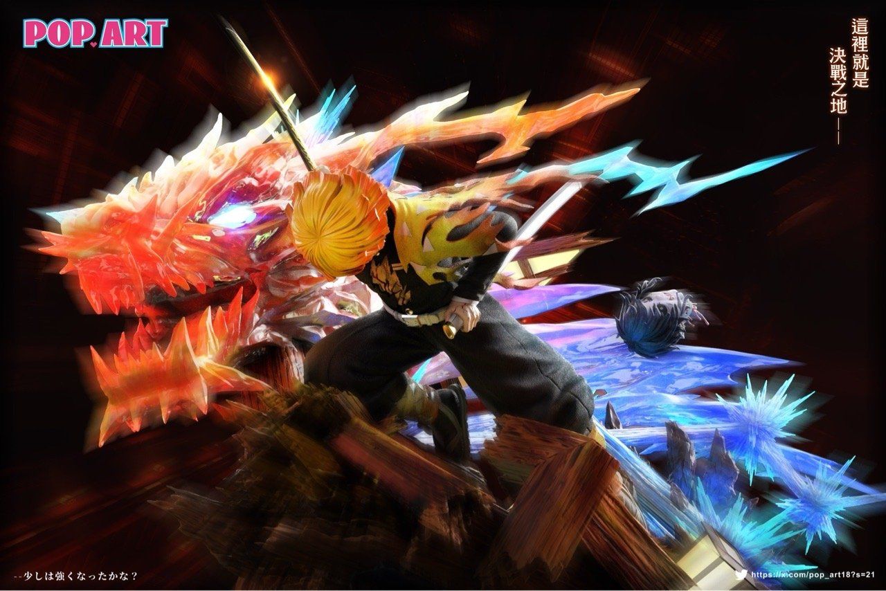 Zenitsu - Kimetsu No Yaiba - POP.ART Studio resin statue POP.ART Studio anime figure