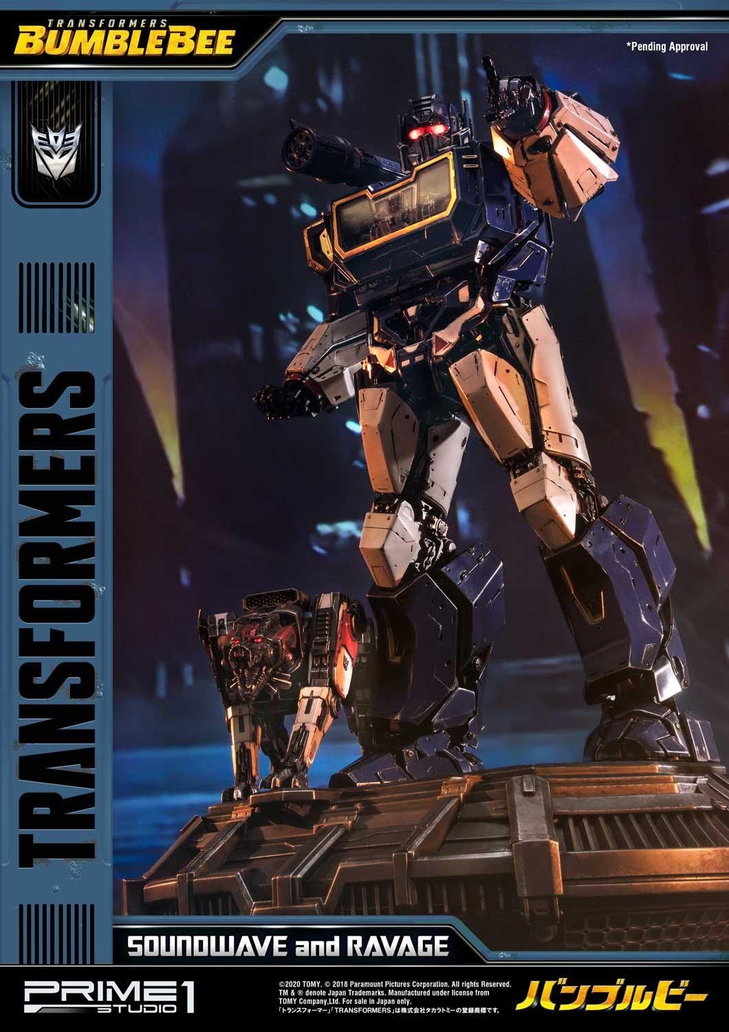 SOUNDWAVE RAVAGE(Liên Hệ) resin statue Prime1 studio anime figure