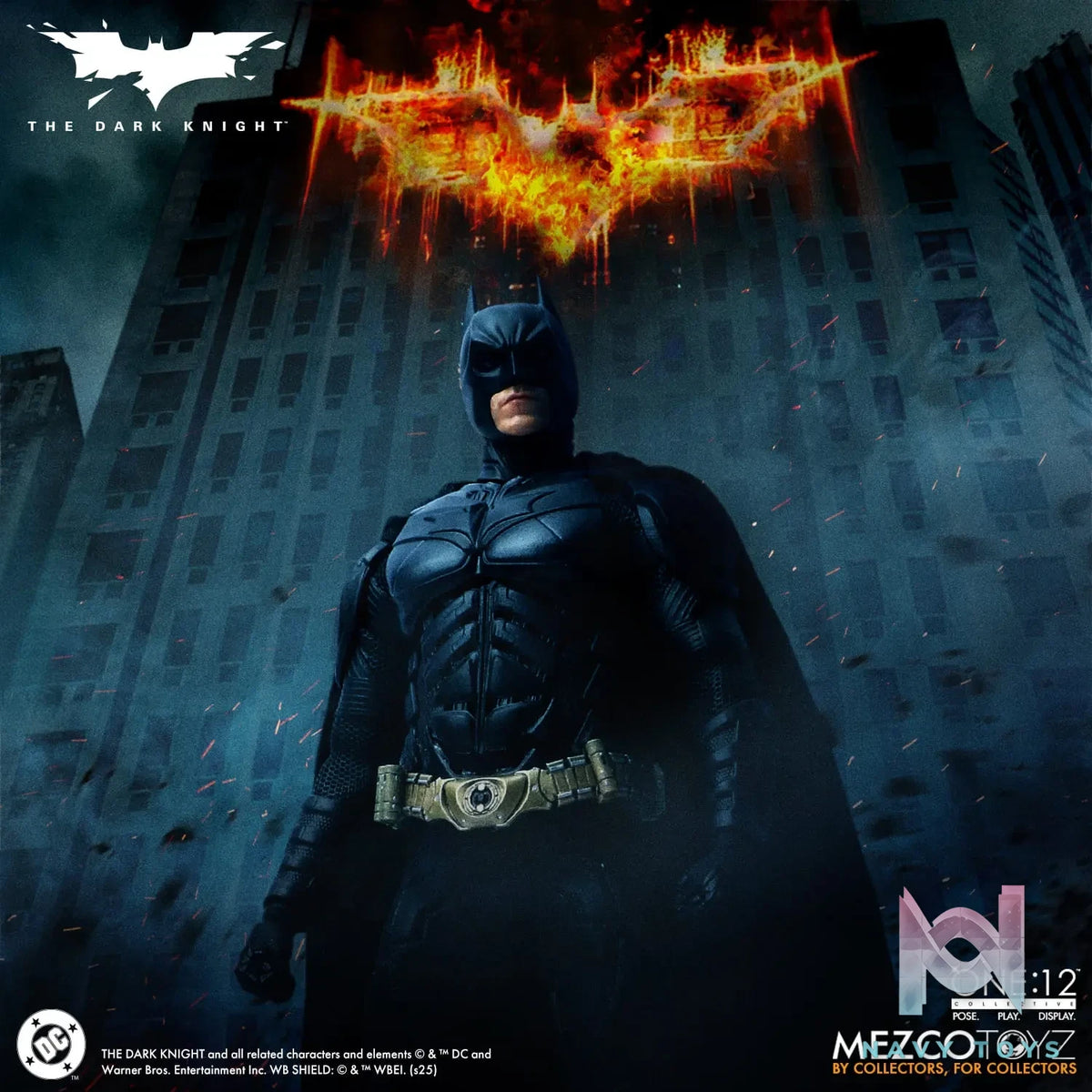 Mezco Studio – 1/12 Batman The Dark Knight (2008 Movie Version) Batman (Licensed)