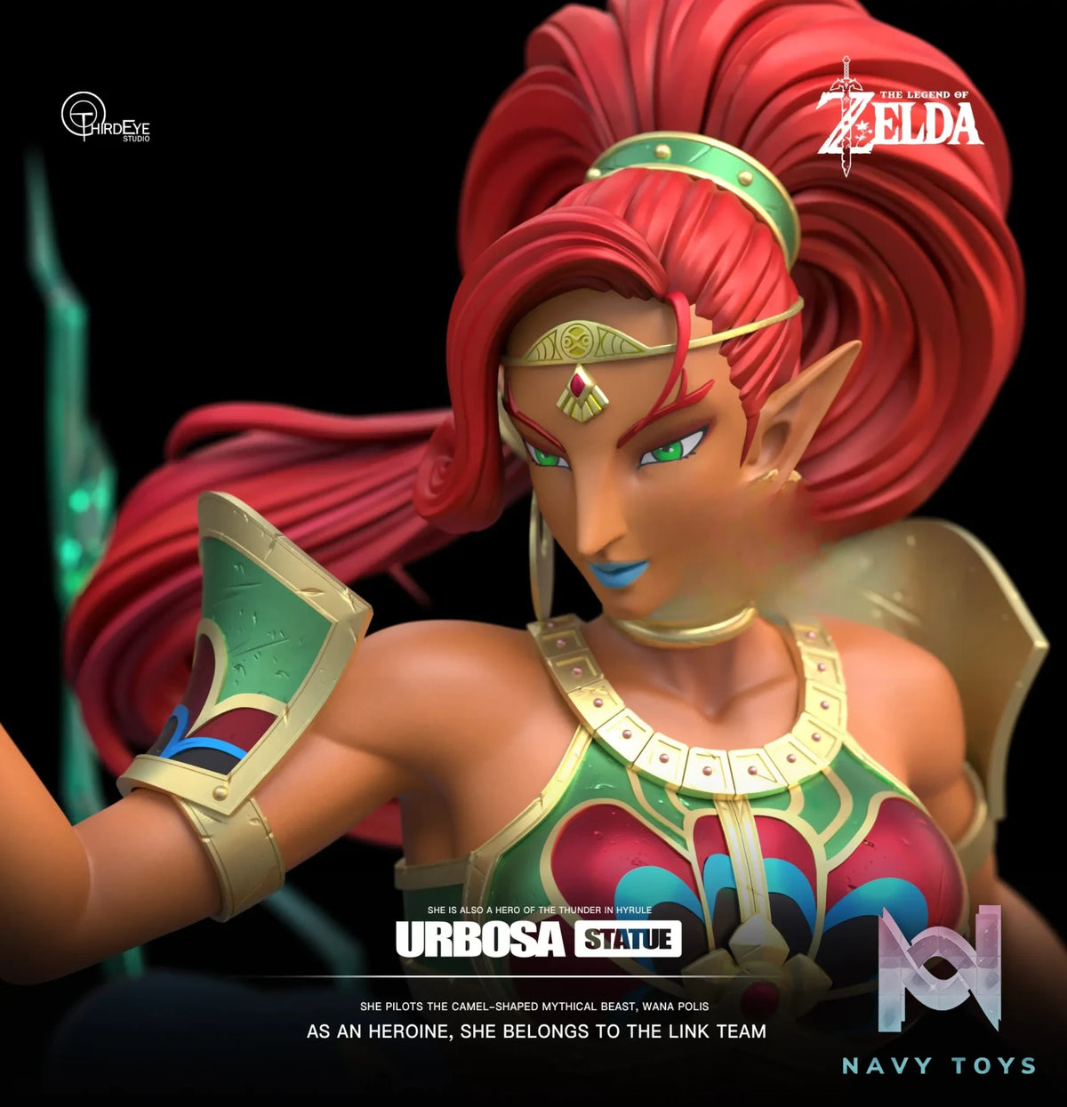 Third Eye Studio – Urbosa Four Champion #4 The Legend of Zelda