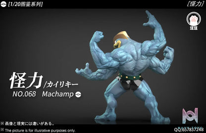 Wang Wang Studio – Pokémon Ring Boxing Champion Machamp 1/20 Pokédex