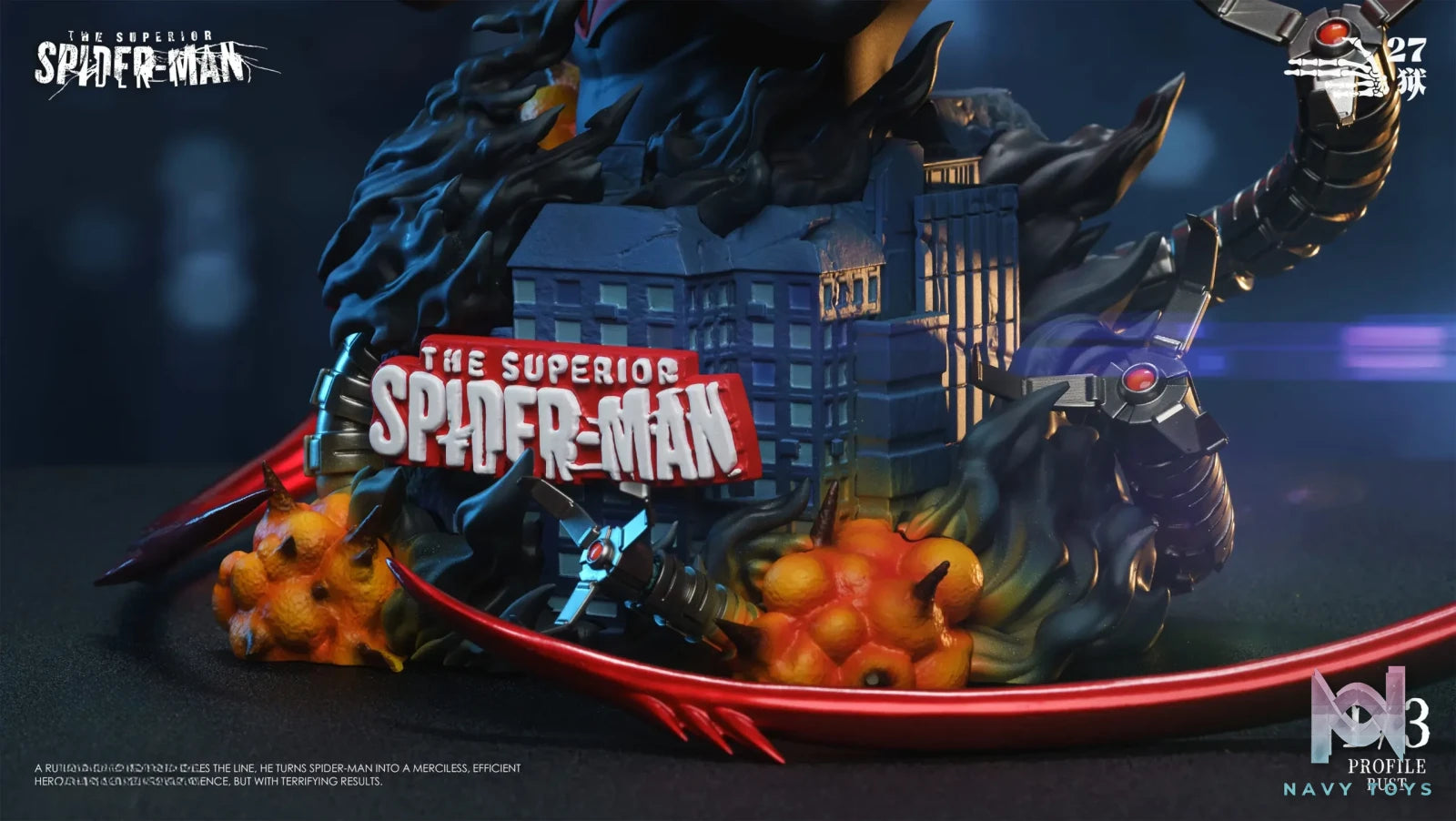 27abyss Studio – Superior Spider-Man Bust Marvel