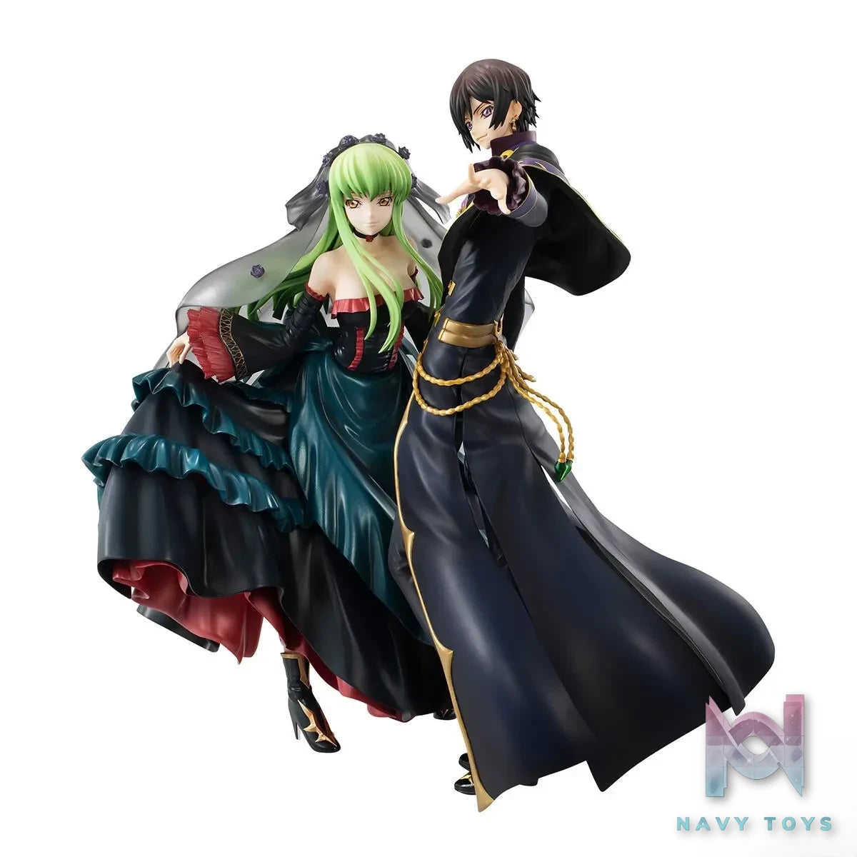 MegaHouse – Precious G.E.M. Series Code Geass Resurrection L.L. X C.C. Set Figure (Licensed)