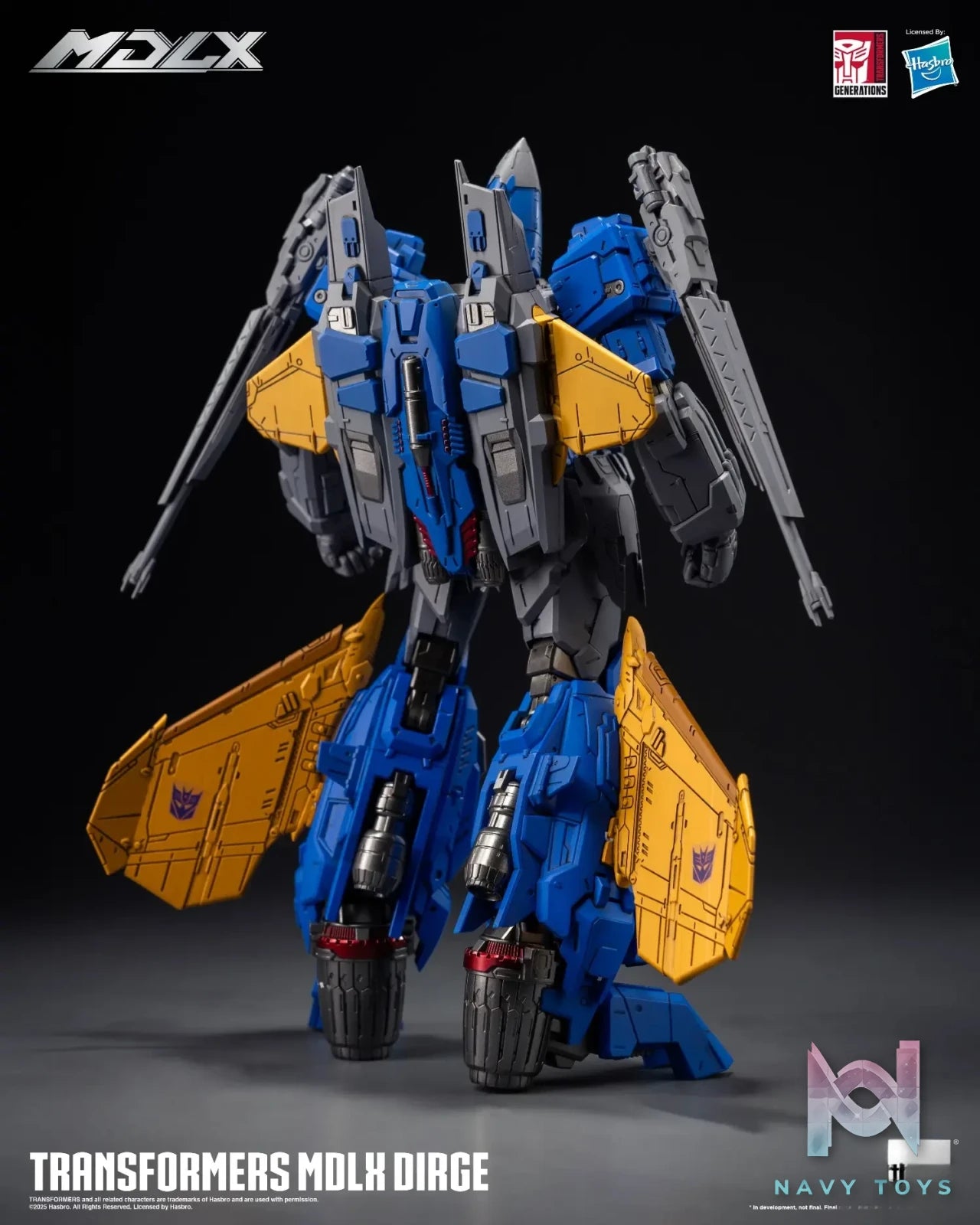 Threezero – Transformers Decepticon-MDLX Elegy #3Z0888 (Licensed)