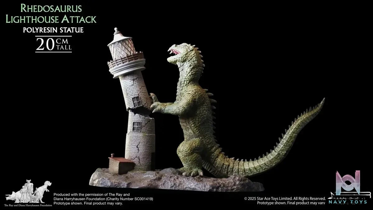 Star Ace Toys – Rhedosaurus Lighthouse Attack Resin Statue SA8068 (Licensed)