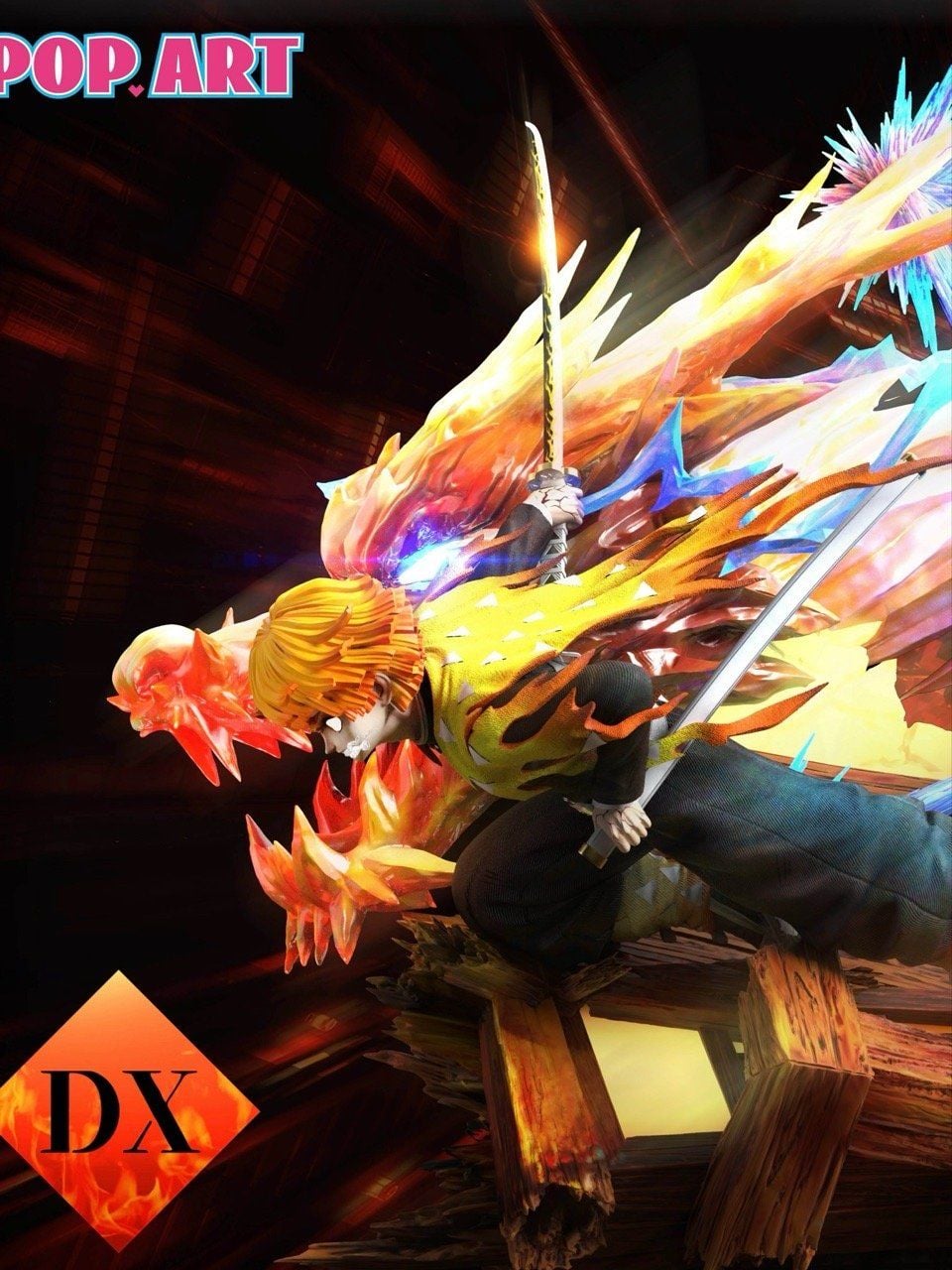 Zenitsu - Kimetsu No Yaiba - POP.ART Studio resin statue POP.ART Studio anime figure