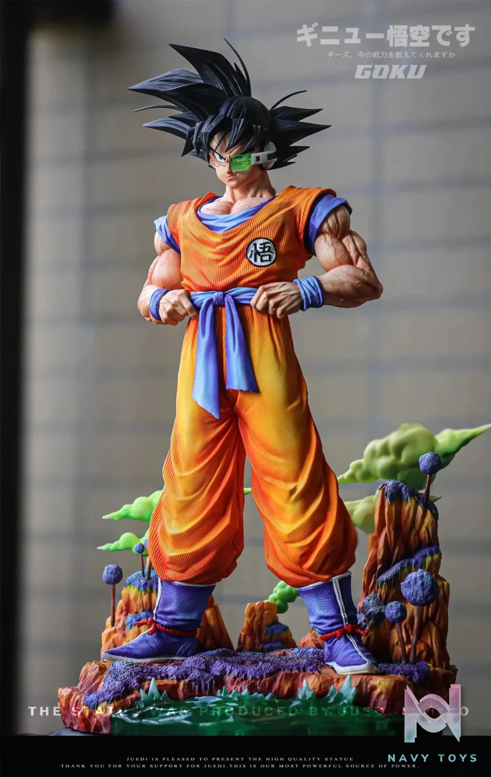 JD Studio - Dragon Ball Ginyu Son Goku resin statue Navy Toys anime figure