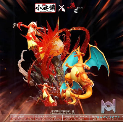 Pokemon Studio – Pokemon Charizard VS Torchic