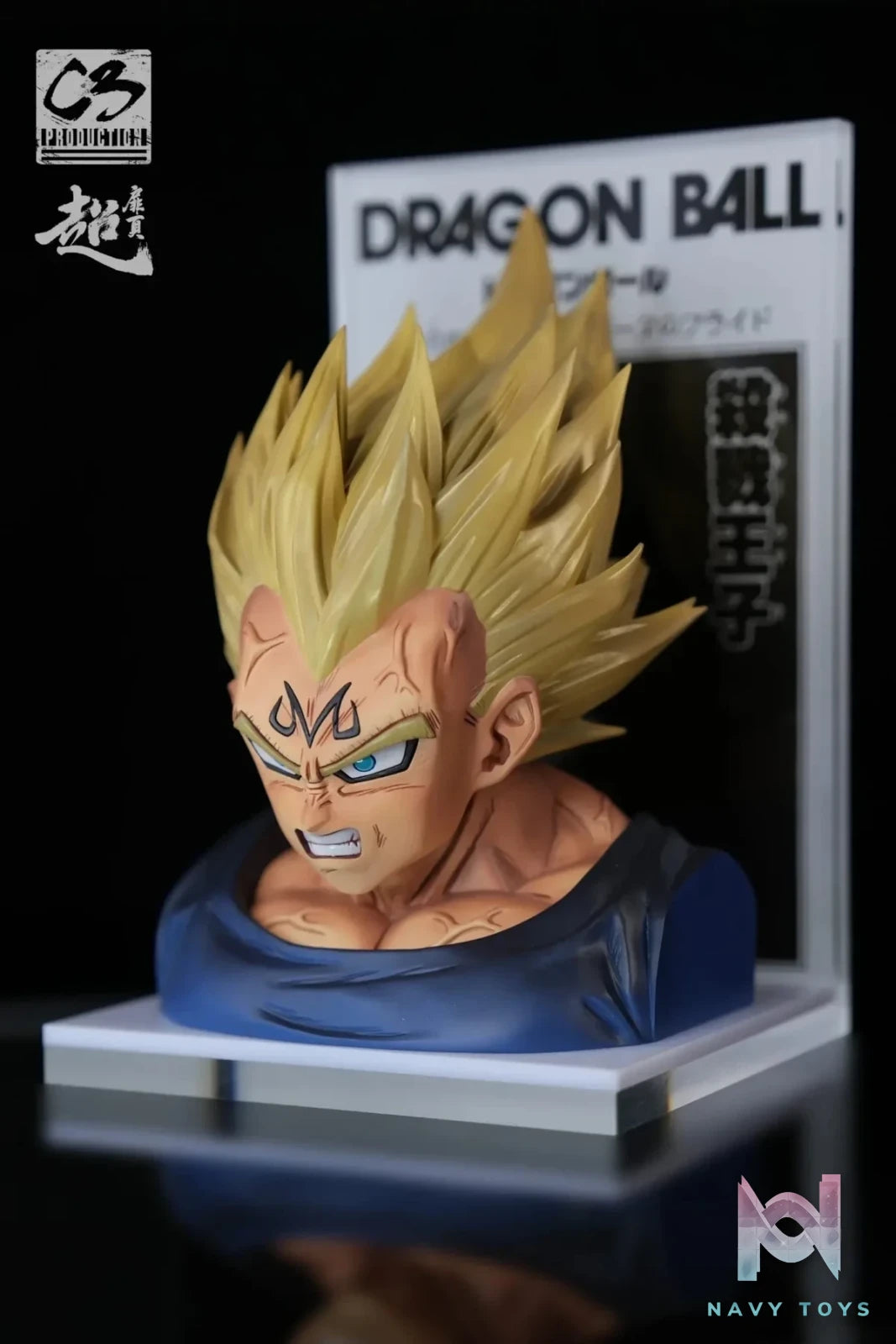 C3 Studio - Dragon Ball Vegeta's Pride resin statue Navy Toys anime figure