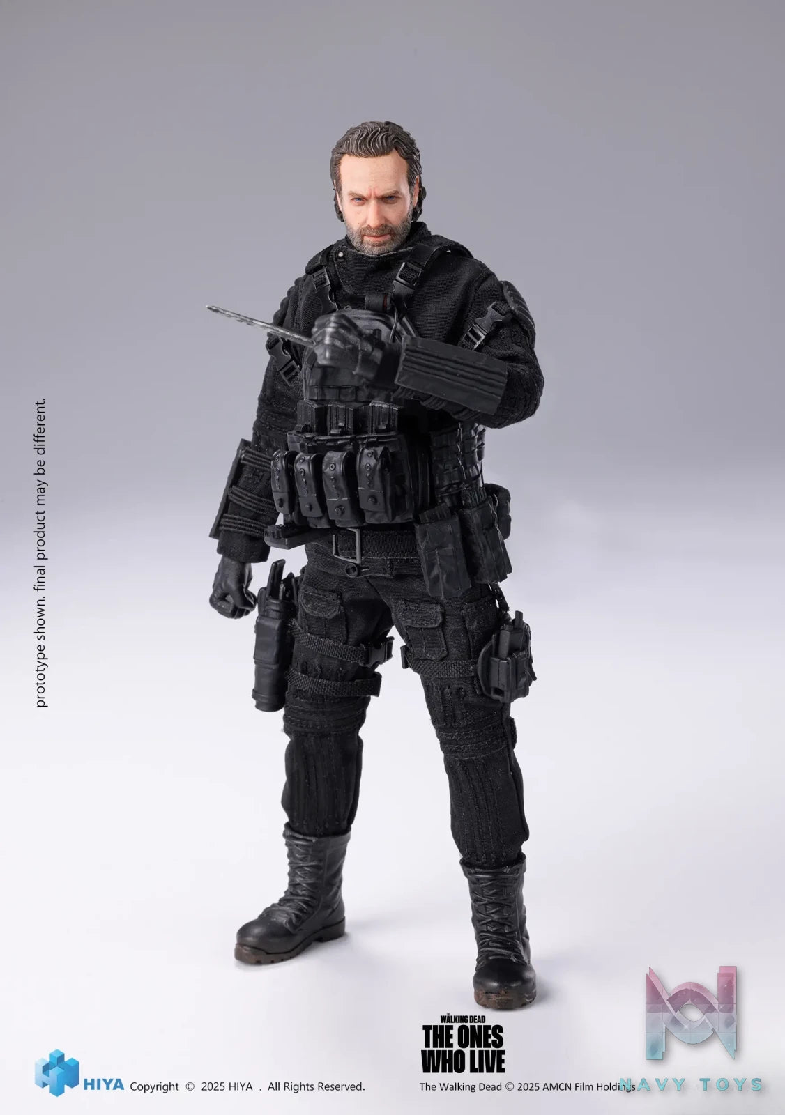 HIYA Toys – The Walking Dead Rick Action Figure ESW0318 (Licensed)