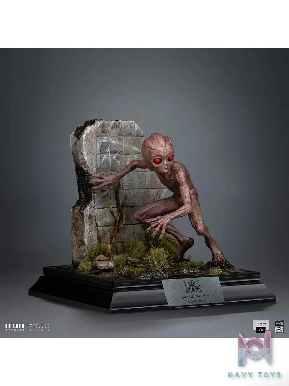 Iron Studios – ET Varginha Statue I Want to Believe Art Scale IWTBEL122425-10 (Licensed)