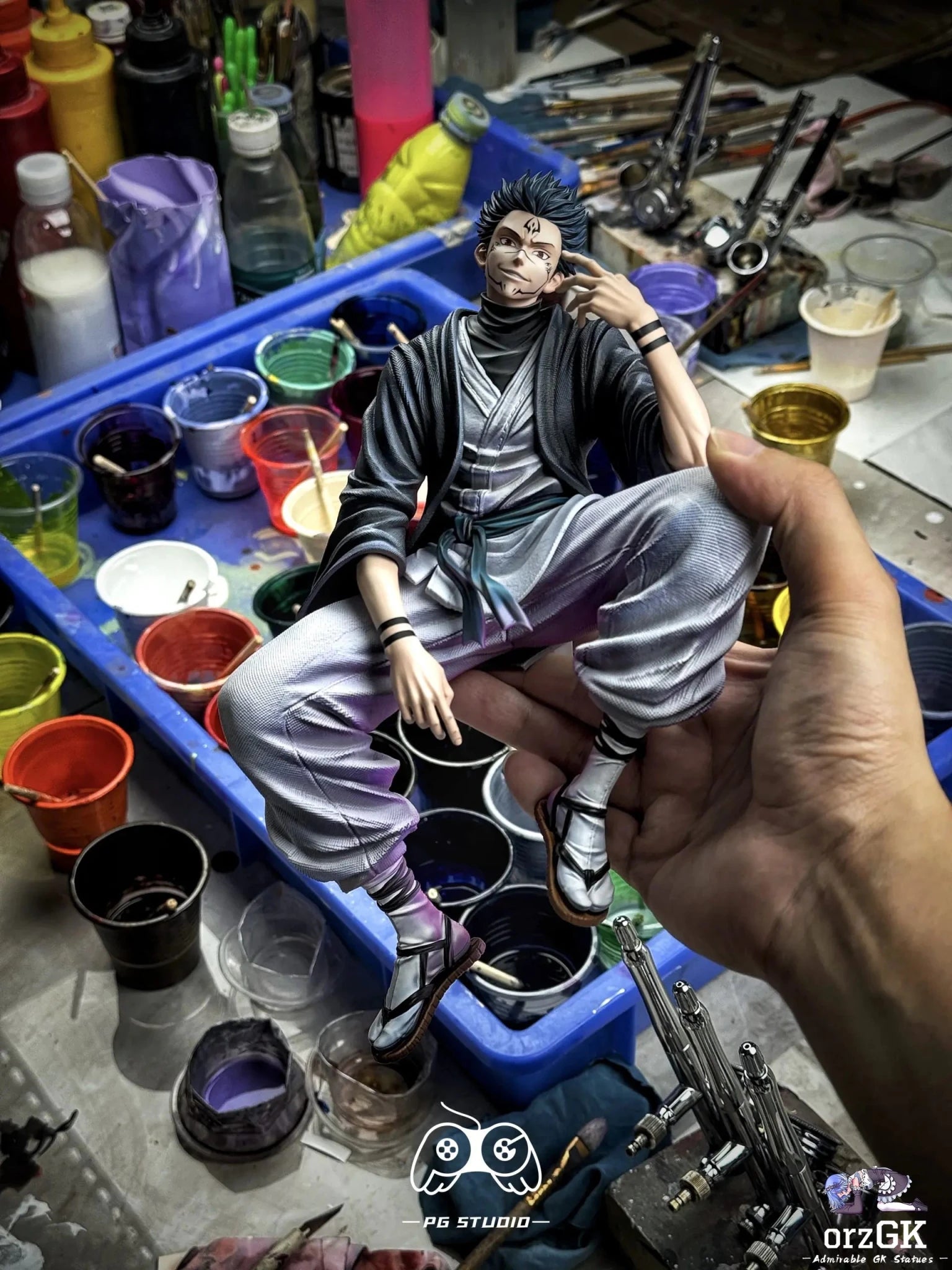 PG Studio - Jujutsu Kaisen Ryomen Sukuna resin statue Navy Toys anime figure