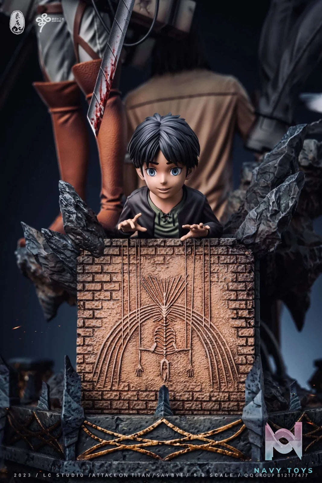Life Of Eren Jeager - Attack On Titan - LC Studio resin statue lc Studio anime figure