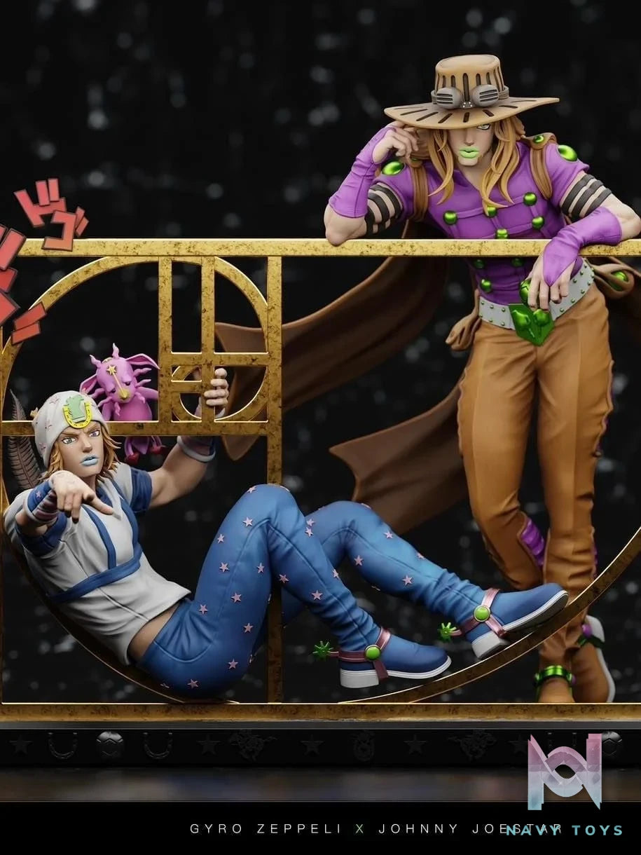 Gyro Zeppeli & Johnny Joestar - Jojo’s Bizarre Adventure - Chikara Studio resin statue Chikara Studio anime figure
