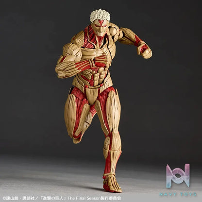 Kaiyodo – Revoltech Amazing Yamaguchi Attack on Titan Armored Titan & Female Titan (Licensed)