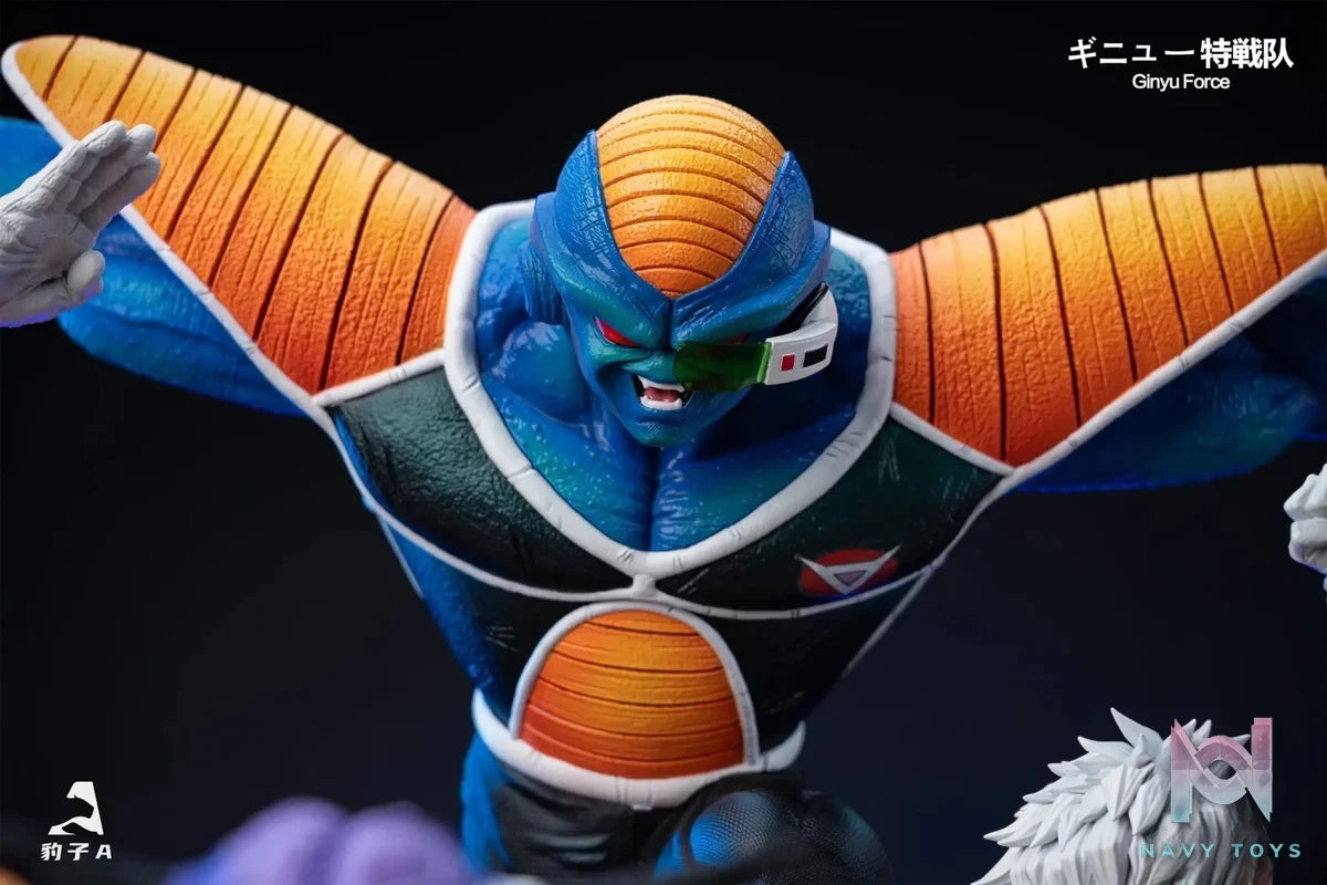Bao Zi A Studio - Dragon Ball 03 Ginyu Force Ginyu & Recoome & Burter & Jeice & Guldo resin statue Navy Toys anime figure
