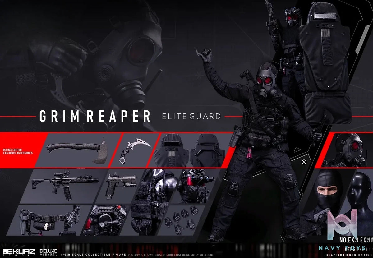 EKUAZ STUDIO – 1/6 GRIM REAPER 2.0 Elite guard EKS015 EKS015S (Licensed)