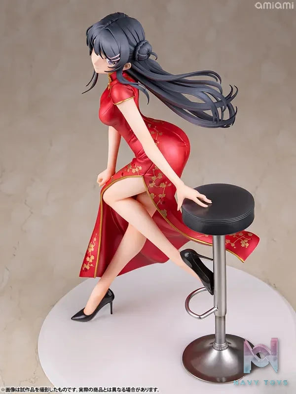 WING – Rascal Does Not Dream of Bunny Girl Senpai Mai Sakurajima Chinese Dress ver. 1/7 Complete Figure (Licensed)