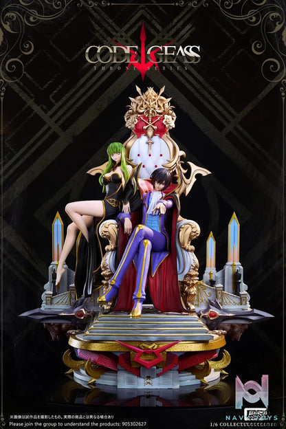 Lamzc Studio – Code Geass: Lelouch of the Rebellion Throne Project #1 Lelouch Lamperouge & C.C