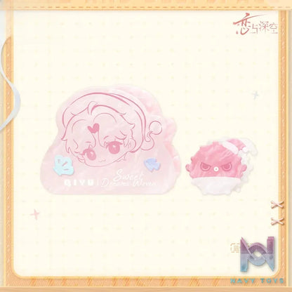 Papergames – Love and Deepspace Sweet Dreams Series Hair Claw Set (Licensed)