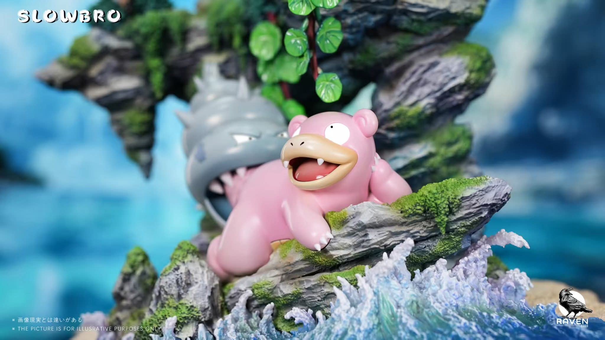 Slowpoke 2.0 - Pokémon resin statue RAVEN Studio anime figure