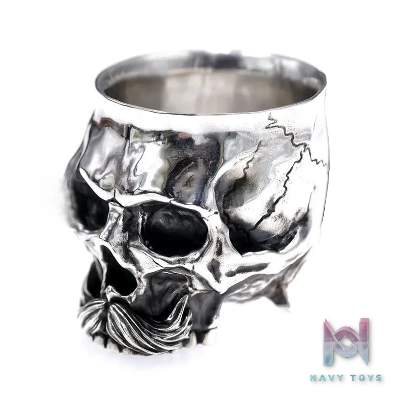 Raven Studio (silver jewelry) – Original Skull Silver Wine Cup Original