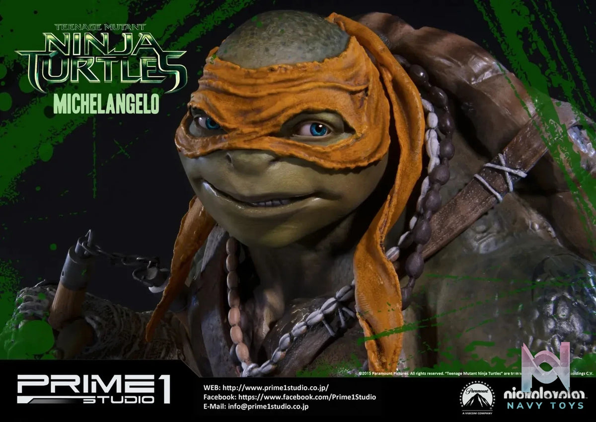 Prime 1 Studio – Museum Masterline Teenage Mutant Ninja Turtles (Film) Michelangelo MMTMNT-04 (Licensed)
